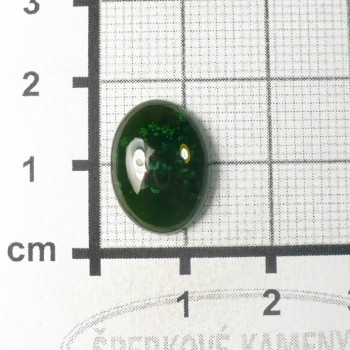 Light jade, cabochon 12x16mm No.21 | www.sperkove-kameny.cz