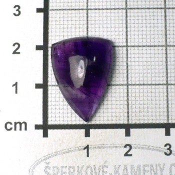 Amethyst Zambia, cabochon No.9 | www.sperkove-kameny.cz