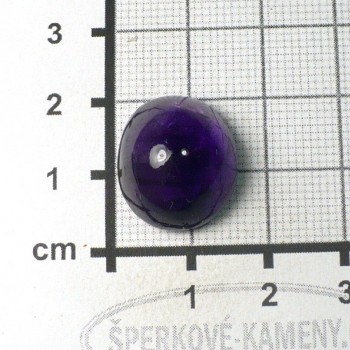 Amethyst Zambia, cabochon No.10 | www.sperkove-kameny.cz