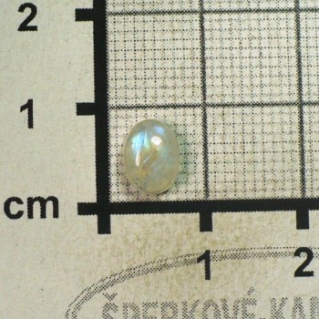 Rainbow Moonstone, minikabošonek č.16 | www.sperkove-kameny.cz