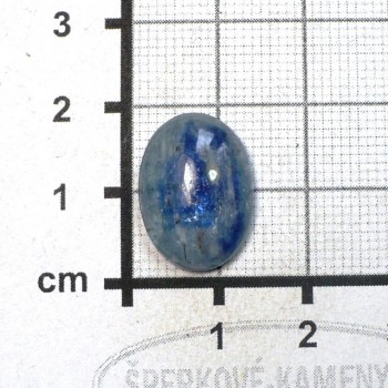  Kyanit  extra , kabošon 18x13 mm č.10| šperkové-kameny.cz