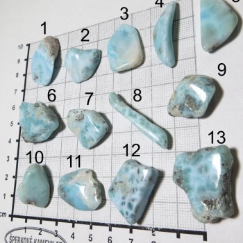 Larimar valoun set A / www.sperkove-kameny.cz