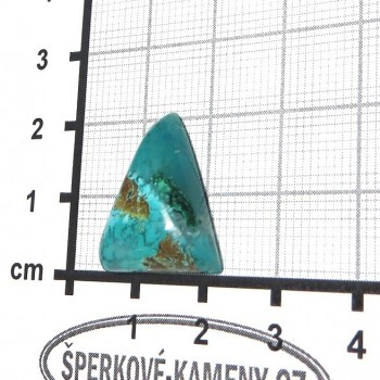 Gem silica,  Peru, kabošon 02 | sperkove-kameny-cz