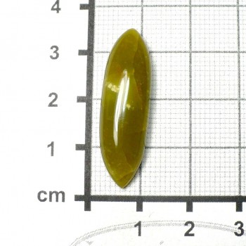 Žlutozelený opál, Tanzánie, kabošon č.13 |sperkove-kameny.cz