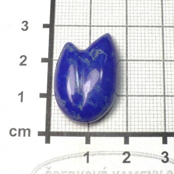 Lapis lazuli,  kabošon tulipán|  šperkové-kameny.cz