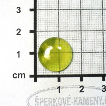 Extra Vesuvián s grosulárem, kabošon č. 11| www.sperkove-kameny.cz