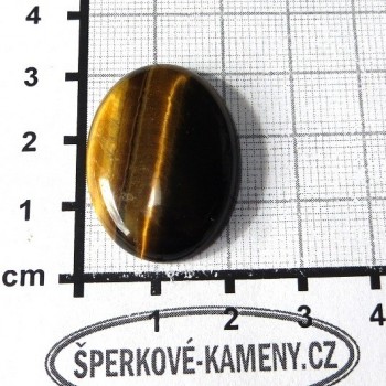 Tygří oko,  kabošon30x22 mm č.04| šperkové-kameny.cz