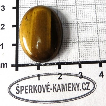 Tygří oko,  kabošon30x22 mm č.07| šperkové-kameny.cz