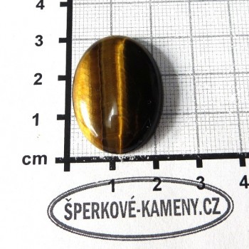 Tygří oko,  kabošon30x22 mm č.08| šperkové-kameny.cz